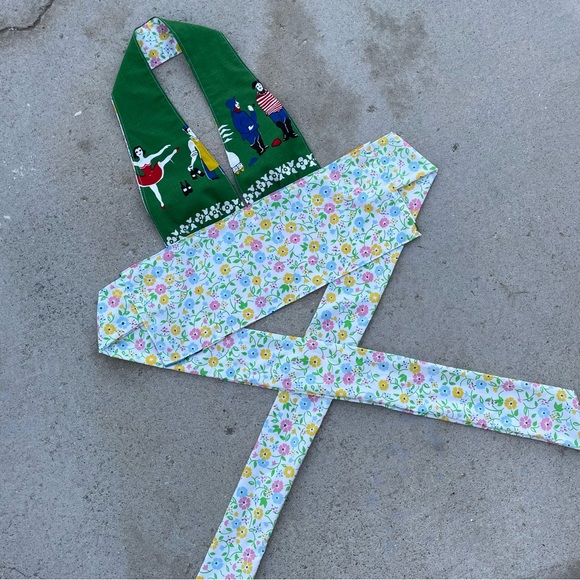 Reversible halter handmade top - Picture 1 of 10